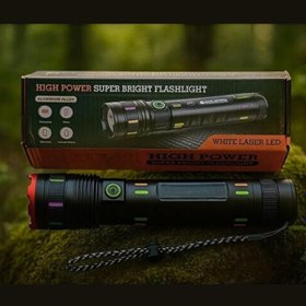 Resim El Feneri Led USB ŞARJLI-Ultra Güçlü Parlak 18.650 mAh Büyük Boy El Feneri [Enerji Sınıfı A++]Ortam Lambası Deprem,Polis,Jandarma,Zabıta,Bekçi Zoom Yüksek Lümen POWERBANK Özellikli (YÜKSEK PARLAKLIK) 