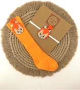 Resim Mini Kids Baby Çakıl Keçe Figür Süslü Kız Bebek Diz Altı Çorap Bandana Hediyeli 
