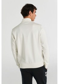 Resim Hummel Loton Yarım Fermuarlı Sweatshırt 922255-9003 Beyaz 