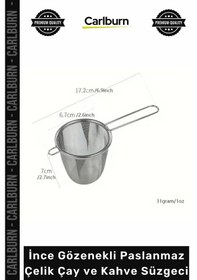 Resim Süzgeç Mikro Filtre Ergonomik Kupa Demlik İnce Gözenekli Paslanmaz Çelik Çay Kahve Süzgeci Çok Renkli 