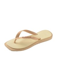 Resim Top Square Fusion Golden Kadın Parmak Arası Terlik-6577 Altın 