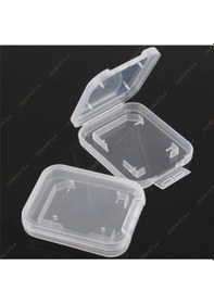 Resim Sd - Mmc - Sdhc Hafıza Kartı Koruma Kutusu Şeffaf 