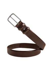 Resim Pierre Cardin Rugan Deri Erkek Kemer En 3,5 Cm Pc100a Kahve - Rugan 