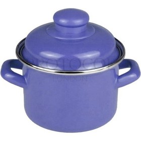 Resim Protocol London Emaye Mini Derin Tencere Seti 12 Cm 900 ML 