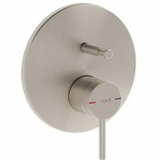 Resim Vitra Origin Ankastre Banyo Bataryası Fırçalı Nikel A4262034 