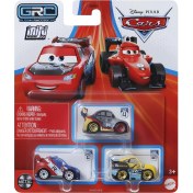 Resim Cars Mini Karakter Arabalar Üçlü Paket HXY62 