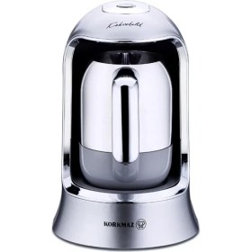 Resim Korkmaz Kahvekolik Otomatik Kahve Makinesi Inox 