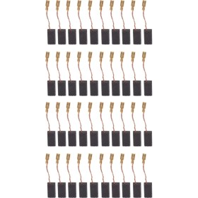 Resim Guangdong Spirit Karbon Fırça 40 Adet Değiştirilebilir Büyük Iletken Karbon Fırça Elektrik Motorlu Matkap Için 100,5X8X16MM (Yurt Dışından) 
