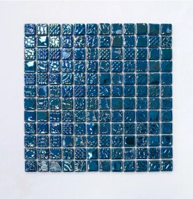 Resim MozaiKristaL Yaşam Alanlarının Tüm Yüzeyleri Için Taş Ölçüsü: 25x25x5 Mm. Cam Mozaik. ( 1 Koli = 1 M2 Fiyatıdır ) 