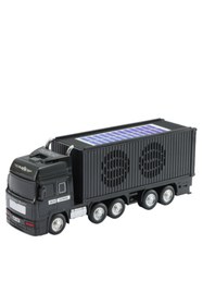 Resim LEERFEI Kamyon Model Araba Kablosuz Hoparlör TF Kart USB Bluetooth FM Radyo Aux Destekli Bluetooth Speaker 