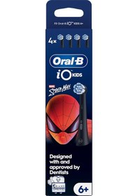 Resim Oral-b Io Çocuk 6+ Spiderman Diş Fırçası Yedek Başlığı 4 Adet 