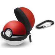 Resim Nintendo Switch Poke Ball Plus Denetleyicisi İçin Taşınabilir Koruyucu Çanta Taşıma, Anahtarlık Boyutu: 13.5cm 7.2cm 3.3cm 