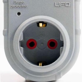 Resim Delixa Tekli Akım Korumalı Topraklı Priz, Sürekli Koruma, 16A 250V, Max 3500W Aşırı Yük Koruması (Gri 