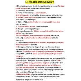 Resim 2026 ALES ÖSYM Arşivi Karma Kara Kutu Çıkmış Soru Türkiye Geneli D. Çözümlü Deneme 10/6.Kitapçık 
