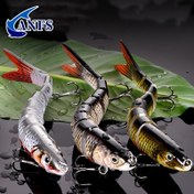 Resim Balık Yemleri Çok Eklemli Swimbait Crankbait Yavaş Batan Biyonik Suni Olta Takımı Tatlı Su Tuzlu Suda Alabalık Çipura Balıkçılığı Aksesuarları 20g 0.7oz/13.5cm 5.31in, Alabalık Oltası, İnsansız Benzeri Karides Dizaynı, Hassas İmalat Edilmiş Lure, Kaliteli Swimbait, Denizciler için Uygun, Şimşekler, Balık Yemleri ve Olta Takımları,Tuzlu Su Balıkçılığı Yemleri,Yüzen Yemler,Harika Balıkçılık Yemleri,Çubuk Yem Balıkçılığı Oltalar 
