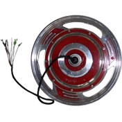 Resim E-Bis Es-3 Arka Jant-Motor Kırmızı 48V 250W 2.50-16 Orj 