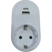 Resim 1 Li Anahtarlı 16A 250V Adaptör 