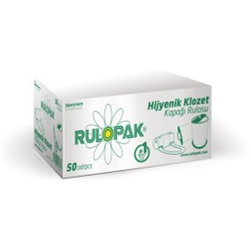 Resim Rulopak Rulopak Sensörlü Klozet Kapağı Rulosu 50 Li 80 Kullanım 