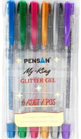 Resim PENSAN JEL KALEM MY-KING 2227 SİMLİ 6 LI 1 Adet 