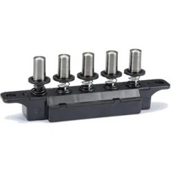 Resim Pearl Shop Termikel Aspiratör Davlumbaz Ankastre Düğme Tuş Takımı, Şalter 5'li (5 Tuşlu) 