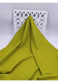 Resim Dökümlü Kırışmaz Keten Kumaş 