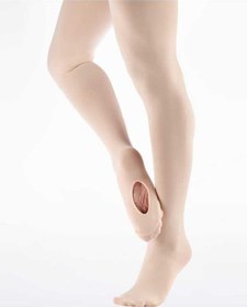 Resim Gymo Dancewear Convertible Bale Çorabı Pembe Çok Renkli 