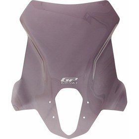 Resim GP Kompozit Yamaha RayZR 2024 Uyumlu Ön Tur Camı Füme 53 cm 