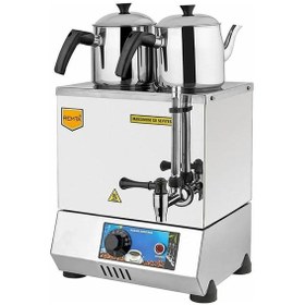 Resim Remta 14 L Elektrikli 20 Model Çift Demlikli Çay Ocağı 