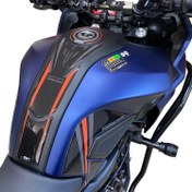 Resim Yamaha MT-07 Tracer 2016-2019 Uyumlu Tank Pad Seti Mavi Gp Kompozit