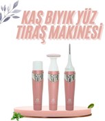 Resim byzm 3 İn 1 Epilasyon Aleti Hassas Ciltlere Özel Uzun Ömürlü Kaş Yüz Burun 
