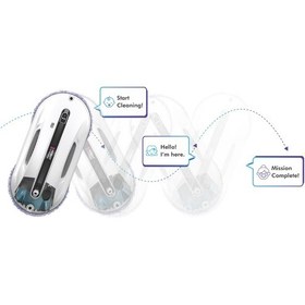 Resim Hobot R3 Dual Sprey Özellikli Cam Temizleme Fayans Silme Robotu 