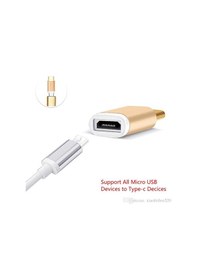 Resim Usb Çevirici - Type-C Erkek - Micro Dişi - Siyah 