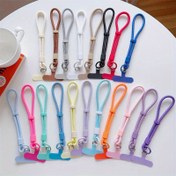 Resim Ayarlanabilir Anti-Kayıp Lanyard Bilek Kayışı Cep Telefonu için - Evrensel Anahtarlık Tutucu, Renkli Güvenlik Bilekliği Spor, Seyahat ve Günlük Kullanım için - Dayanıklı Naylon İpi ile Hızlı Çıkarma Tokası 