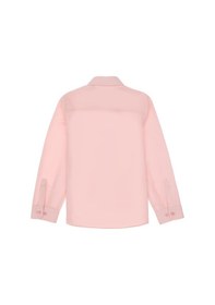 Resim U.S. Polo Assn. Kız Çocuk Açık Pembe Uzun Kollu Basic Gömlek 50306588-VR078 