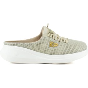 Resim King Paolo D5109 Krakers Sabo - Bej - Kadın Sandalet 