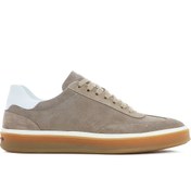Resim Derimod Erkek Bej Bağcıklı Süet Deri Sneaker 25SFD641910 