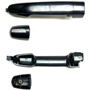 Resim Kapı Kolu Toyota Corolla 02-06 Ön Dış Sağ Arka Sağ-sol Aynı Kol Devamı İle 