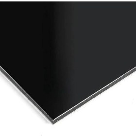 Resim Pearl Shop Alüminyum Kompozit Levha Alikobant Siyah Kompozit Levha 100 x 100CM 