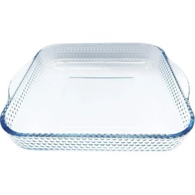 Resim Teknotrust Fırın Kabı Kare Bal Peteği Büyük Borcam 45496 