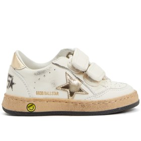 Resim Ballstar Gold Unisex Çocuk Deri Sneaker 