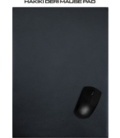 Resim DUTCH-BAG Italyan Deri 25x30 Mousepad Mouse Altlığı Kaydırmaz Mac Air - Pro Notebook 