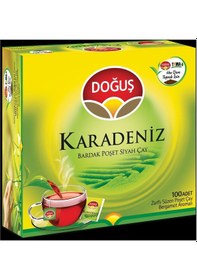 Resim Doğuş Karadeniz Bardak Poşet Çay 100 Adet 