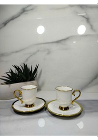 Resim Yolande Racine 2 Kişilik Kahve Fincanı Takımı - 90 Ml 