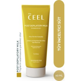 Resim The Ceel Tüy İnceltici ve Nemlendirici Süt | Isırgan Otu & Hyaluronik Asit Özlü 60 ml 
