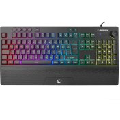 Resim Rampage KB-GX65 Sımula USB Rgb Aydınlatmalı 4 Makro Tuşlu Bilek Destekli Oyuncu Klavyesi 