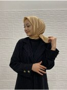 Resim Kristal Eşarp karamel 