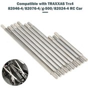 Resim Besthome1 Trx4 Tırmanma Arabaları İçin 10 Adet Çelik Çekme Kolu, Ford/chevrolet/mercedes/g-500/pikap Modellerine Uygun, Kalite 