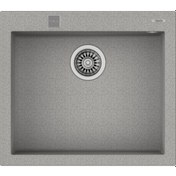 Resim Teka Forsquare 50.40 Tg Tek Hazneli Tegranite+ Eviye - Stone Grey - 115230006 