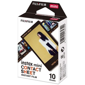 Resim Fujifilm Instax Mini Contact 10'lu Özel Film 