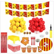 Resim Taraftar Gs 16 Kişilik Full Doğum Günü Seti 